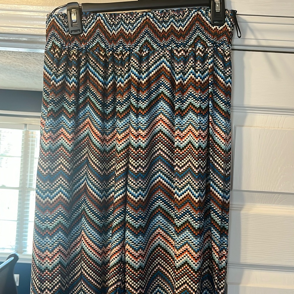 Flare long pants